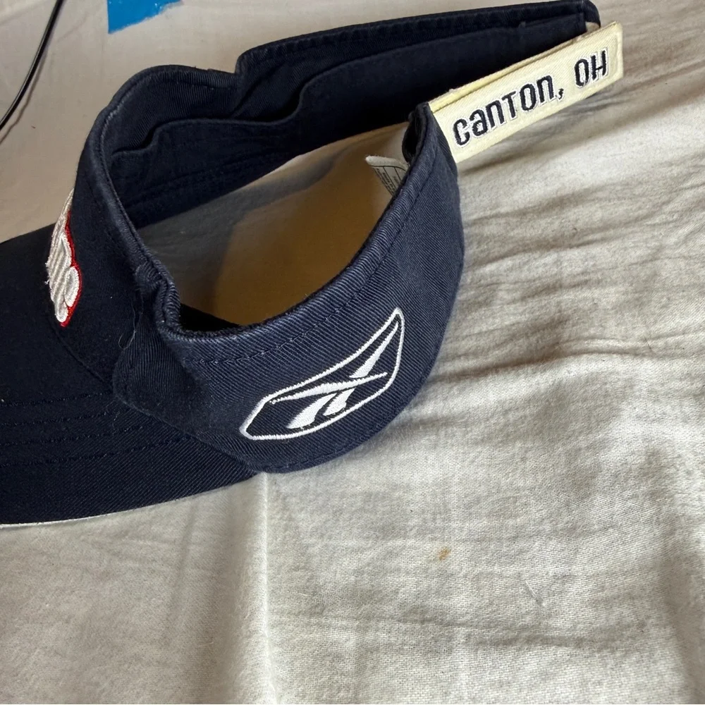 Vintage 2002 Pro Football Hall of Fame Canton, Ohio Reebok Visor Y2K